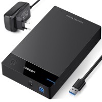 Hộp đựng ổ cứng 3.5 inch Sata/USB 3.0 hỗ trợ 10TB Ugreen 50422